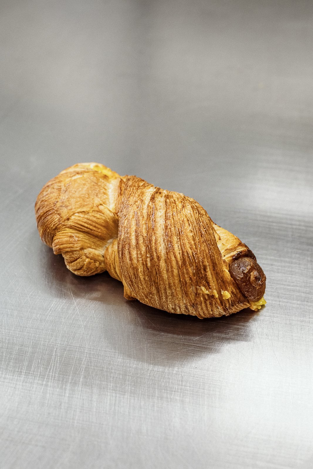 Croissant artigianale in laboratorio